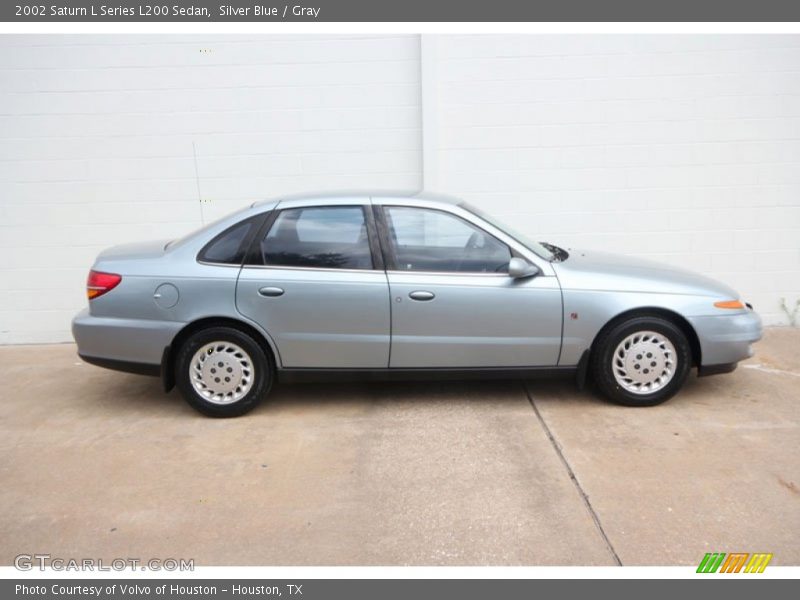 Silver Blue / Gray 2002 Saturn L Series L200 Sedan