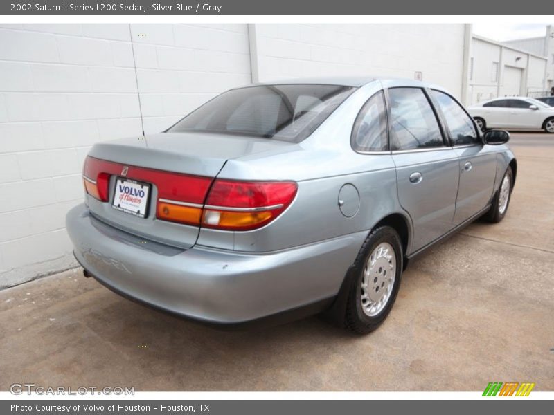 Silver Blue / Gray 2002 Saturn L Series L200 Sedan