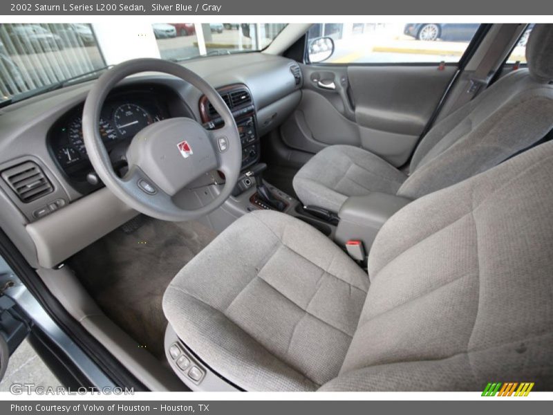 Silver Blue / Gray 2002 Saturn L Series L200 Sedan