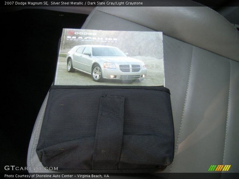 Silver Steel Metallic / Dark Slate Gray/Light Graystone 2007 Dodge Magnum SE