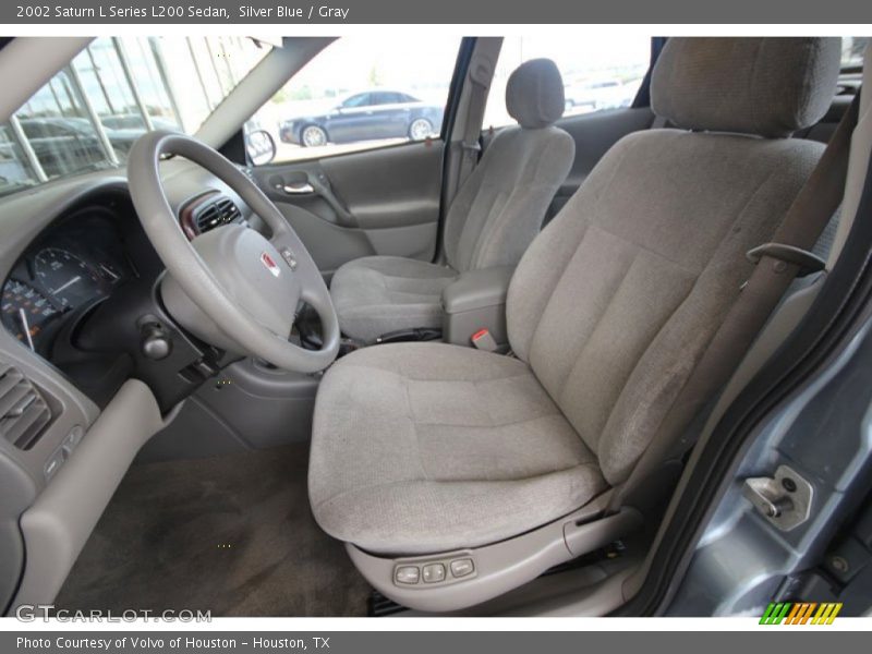 Silver Blue / Gray 2002 Saturn L Series L200 Sedan