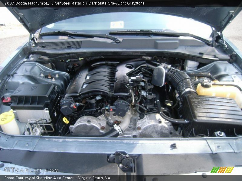 Silver Steel Metallic / Dark Slate Gray/Light Graystone 2007 Dodge Magnum SE