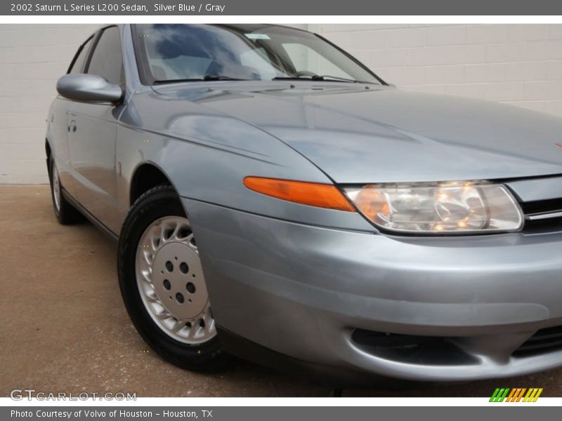 Silver Blue / Gray 2002 Saturn L Series L200 Sedan