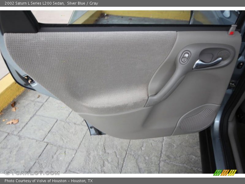 Silver Blue / Gray 2002 Saturn L Series L200 Sedan