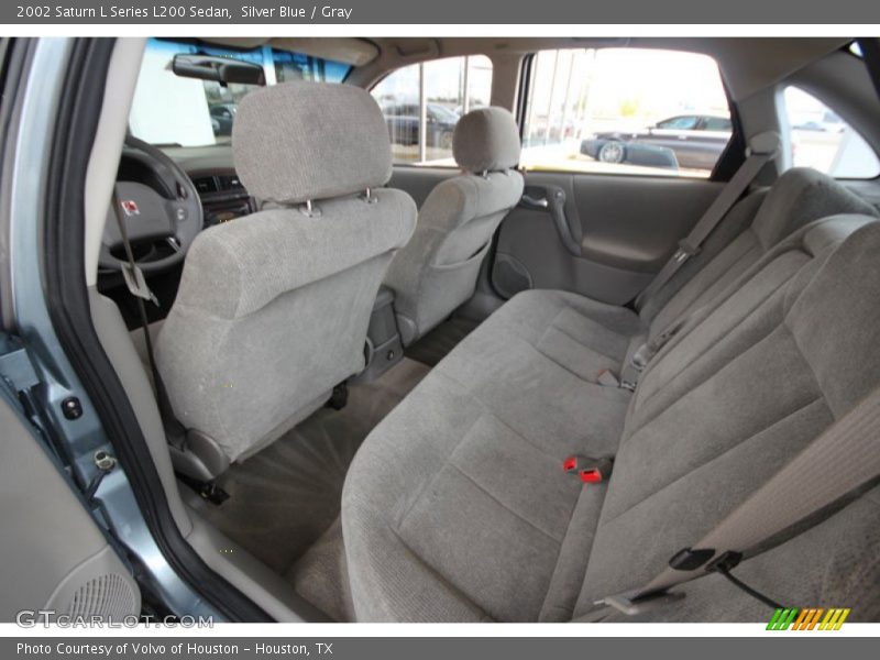 Silver Blue / Gray 2002 Saturn L Series L200 Sedan