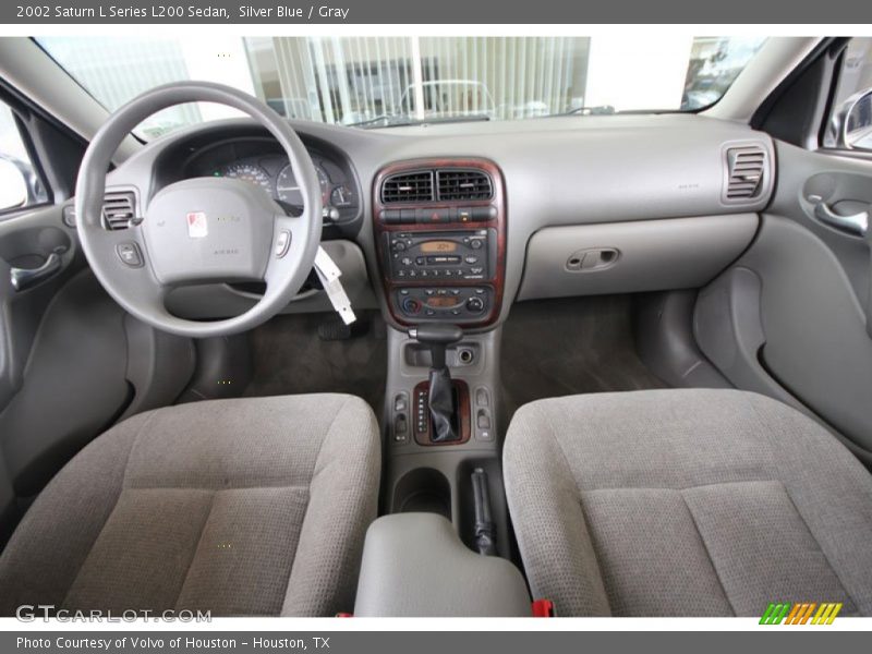 Silver Blue / Gray 2002 Saturn L Series L200 Sedan