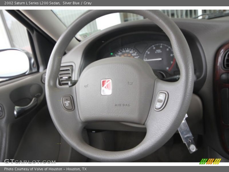 Silver Blue / Gray 2002 Saturn L Series L200 Sedan