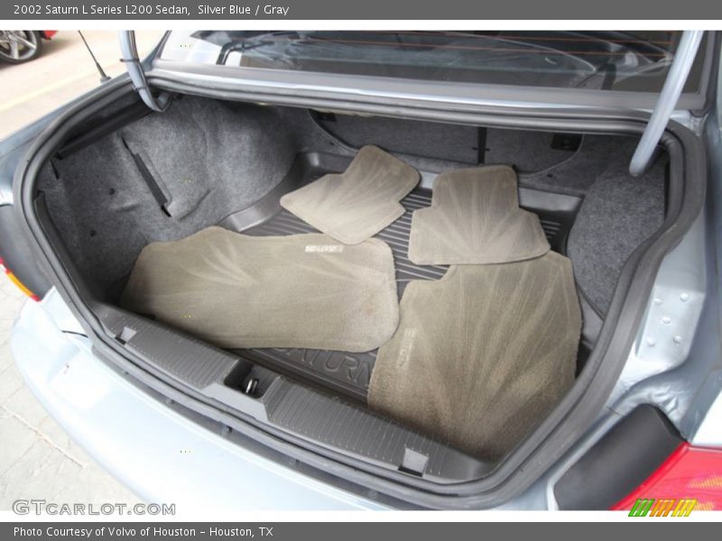 Silver Blue / Gray 2002 Saturn L Series L200 Sedan