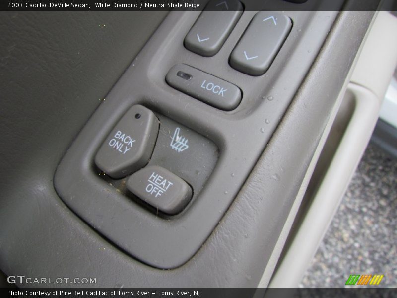 White Diamond / Neutral Shale Beige 2003 Cadillac DeVille Sedan