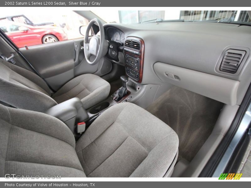 Silver Blue / Gray 2002 Saturn L Series L200 Sedan