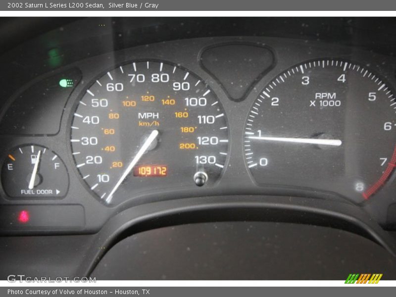Silver Blue / Gray 2002 Saturn L Series L200 Sedan
