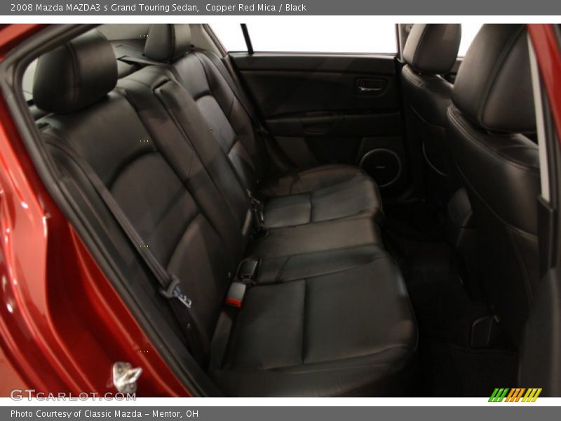Copper Red Mica / Black 2008 Mazda MAZDA3 s Grand Touring Sedan
