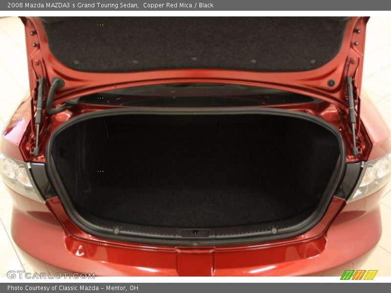 Copper Red Mica / Black 2008 Mazda MAZDA3 s Grand Touring Sedan