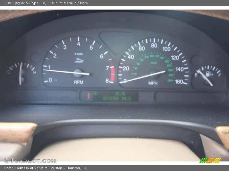  2002 S-Type 3.0 3.0 Gauges