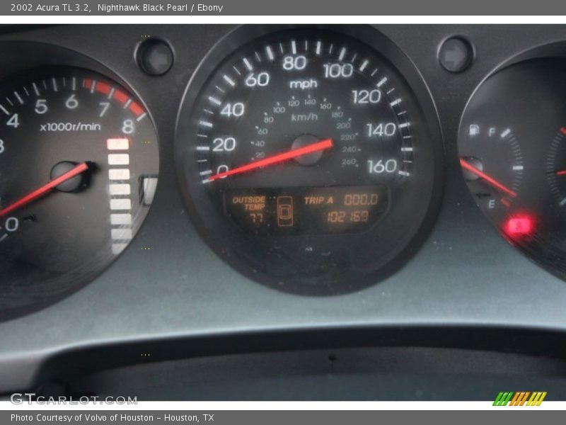 Nighthawk Black Pearl / Ebony 2002 Acura TL 3.2