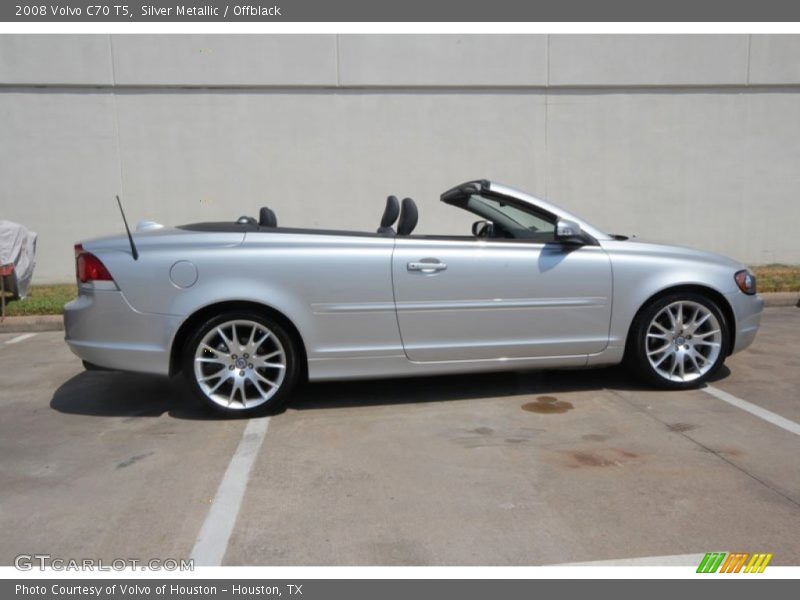 Silver Metallic / Offblack 2008 Volvo C70 T5