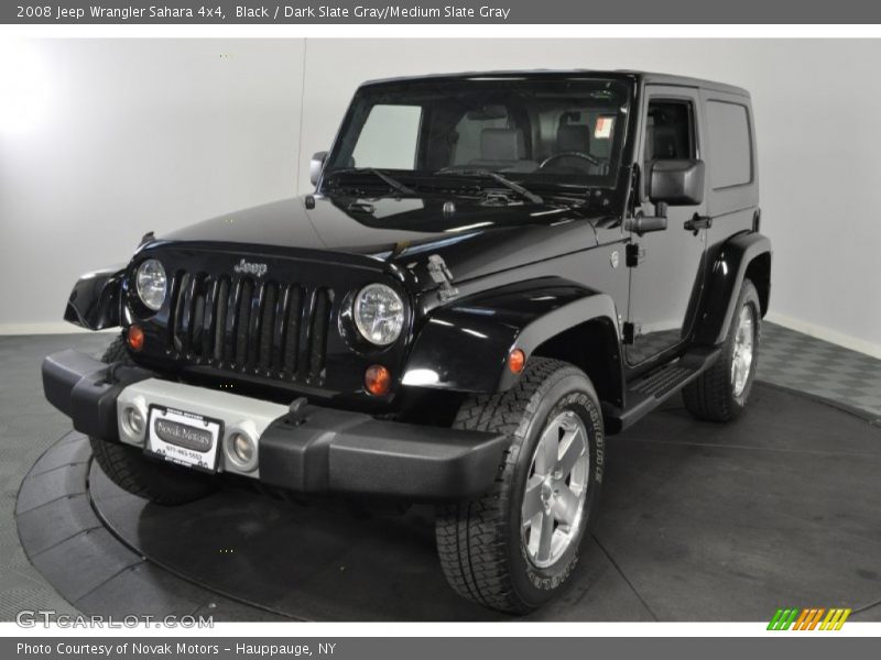 Black / Dark Slate Gray/Medium Slate Gray 2008 Jeep Wrangler Sahara 4x4