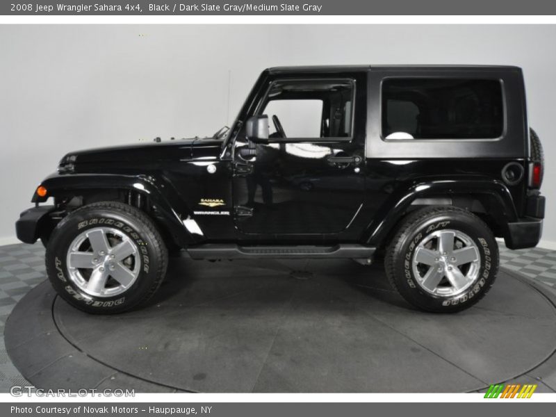 Black / Dark Slate Gray/Medium Slate Gray 2008 Jeep Wrangler Sahara 4x4