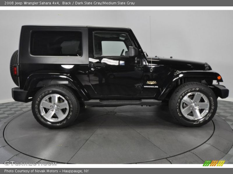Black / Dark Slate Gray/Medium Slate Gray 2008 Jeep Wrangler Sahara 4x4