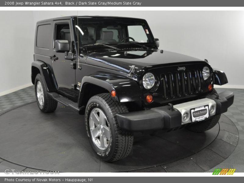 Black / Dark Slate Gray/Medium Slate Gray 2008 Jeep Wrangler Sahara 4x4