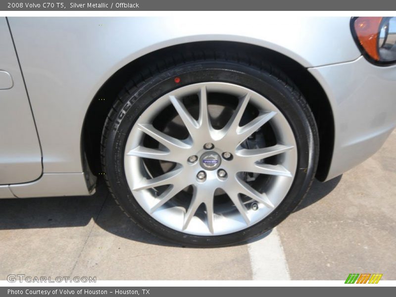 Silver Metallic / Offblack 2008 Volvo C70 T5