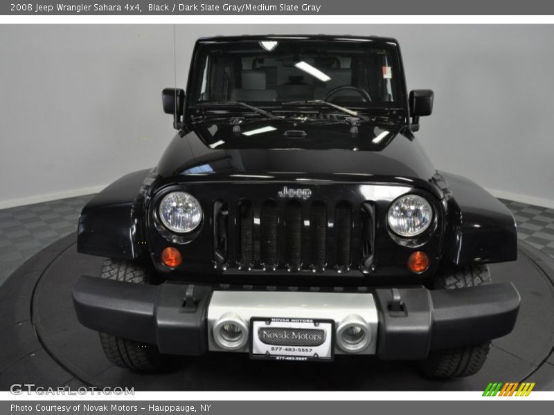 Black / Dark Slate Gray/Medium Slate Gray 2008 Jeep Wrangler Sahara 4x4