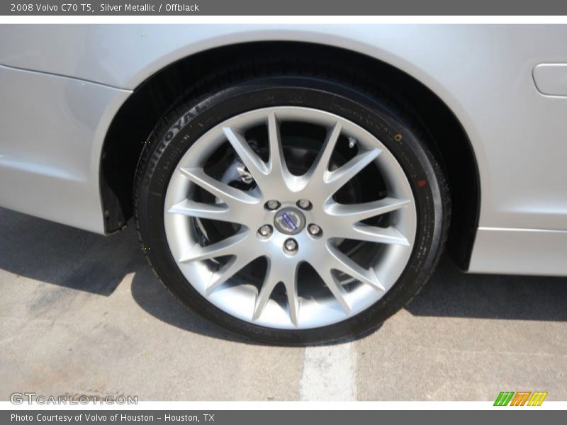 Silver Metallic / Offblack 2008 Volvo C70 T5