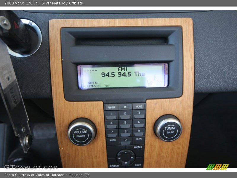 Silver Metallic / Offblack 2008 Volvo C70 T5