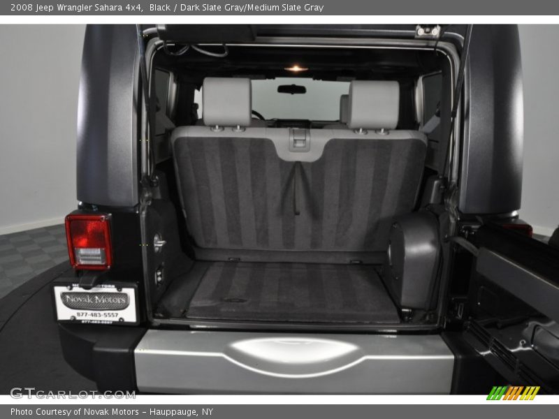 Black / Dark Slate Gray/Medium Slate Gray 2008 Jeep Wrangler Sahara 4x4