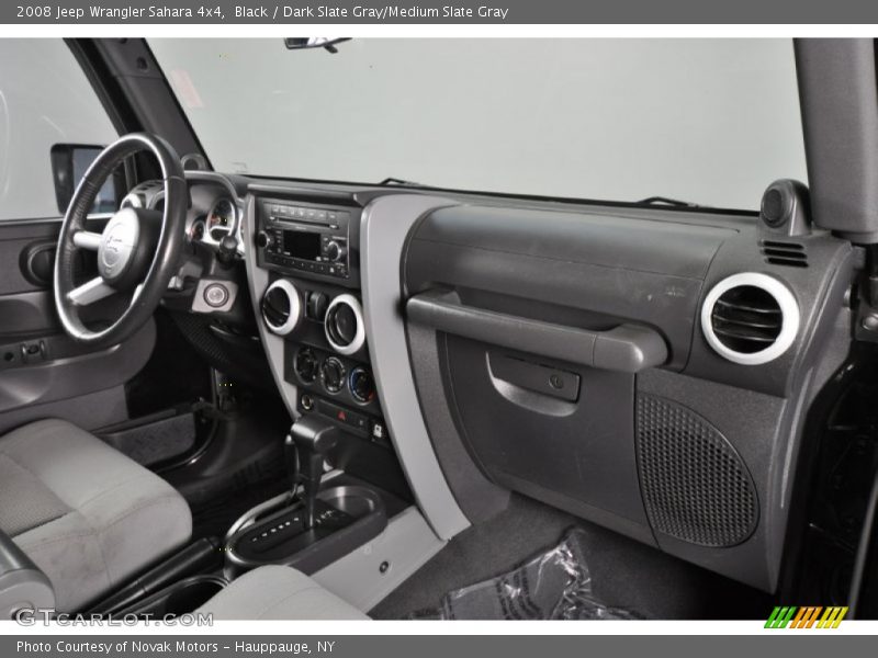 Black / Dark Slate Gray/Medium Slate Gray 2008 Jeep Wrangler Sahara 4x4