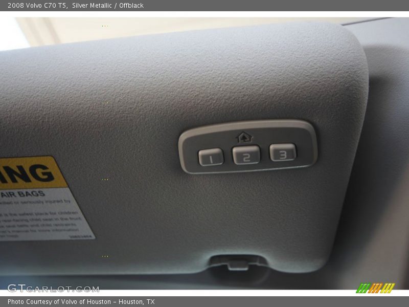 Silver Metallic / Offblack 2008 Volvo C70 T5