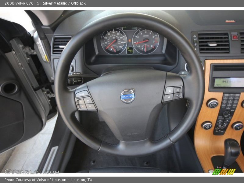 Silver Metallic / Offblack 2008 Volvo C70 T5