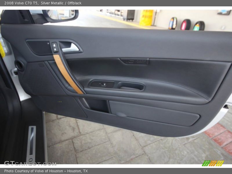 Silver Metallic / Offblack 2008 Volvo C70 T5