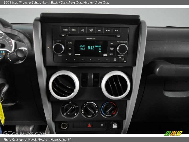Black / Dark Slate Gray/Medium Slate Gray 2008 Jeep Wrangler Sahara 4x4