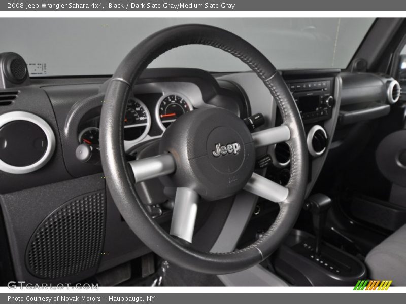 Black / Dark Slate Gray/Medium Slate Gray 2008 Jeep Wrangler Sahara 4x4
