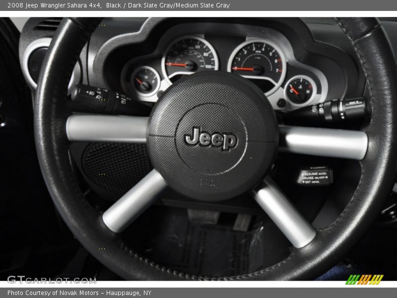 Black / Dark Slate Gray/Medium Slate Gray 2008 Jeep Wrangler Sahara 4x4