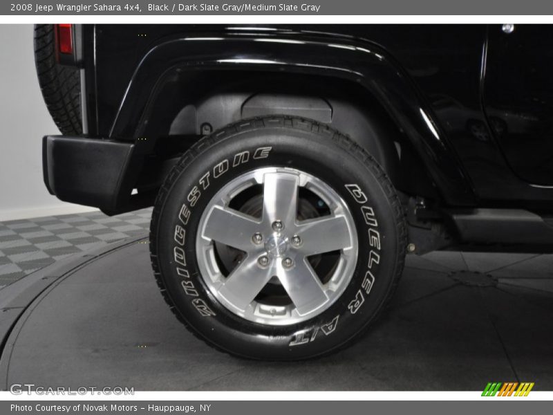 Black / Dark Slate Gray/Medium Slate Gray 2008 Jeep Wrangler Sahara 4x4