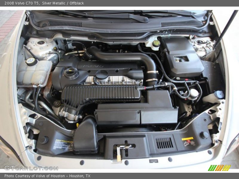 Silver Metallic / Offblack 2008 Volvo C70 T5