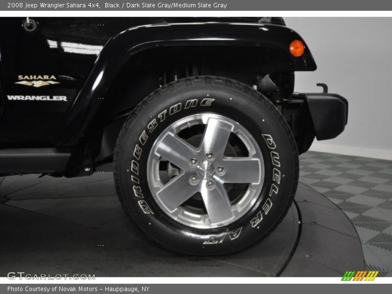 Black / Dark Slate Gray/Medium Slate Gray 2008 Jeep Wrangler Sahara 4x4