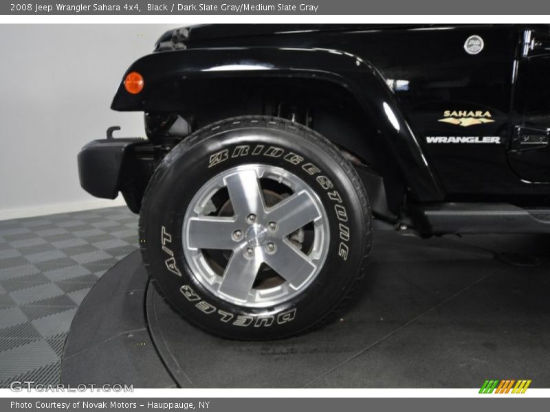 Black / Dark Slate Gray/Medium Slate Gray 2008 Jeep Wrangler Sahara 4x4
