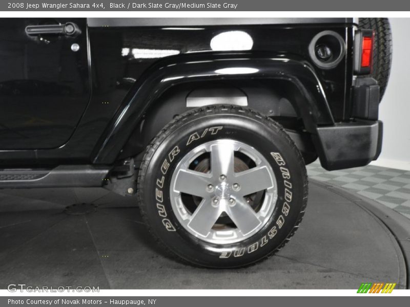 Black / Dark Slate Gray/Medium Slate Gray 2008 Jeep Wrangler Sahara 4x4