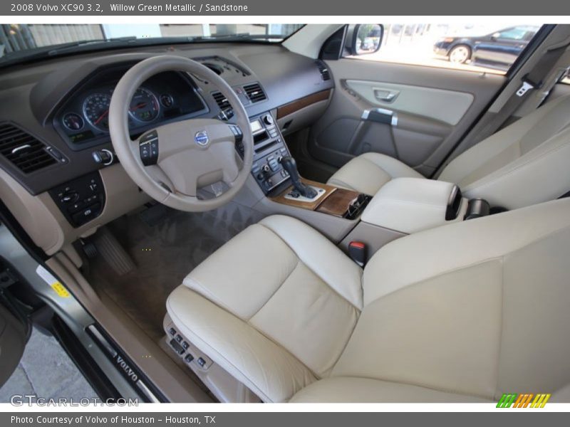 Willow Green Metallic / Sandstone 2008 Volvo XC90 3.2