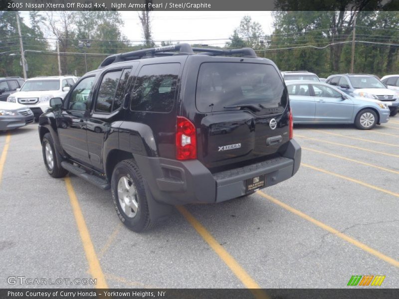Night Armor Pearl / Steel/Graphite 2005 Nissan Xterra Off Road 4x4
