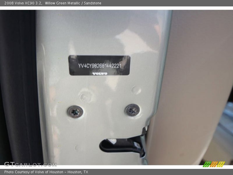 Willow Green Metallic / Sandstone 2008 Volvo XC90 3.2