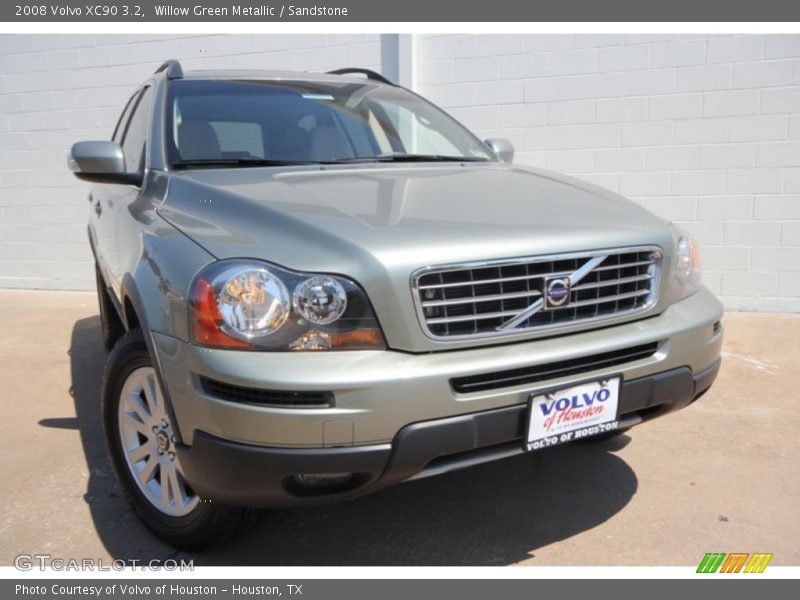 Willow Green Metallic / Sandstone 2008 Volvo XC90 3.2