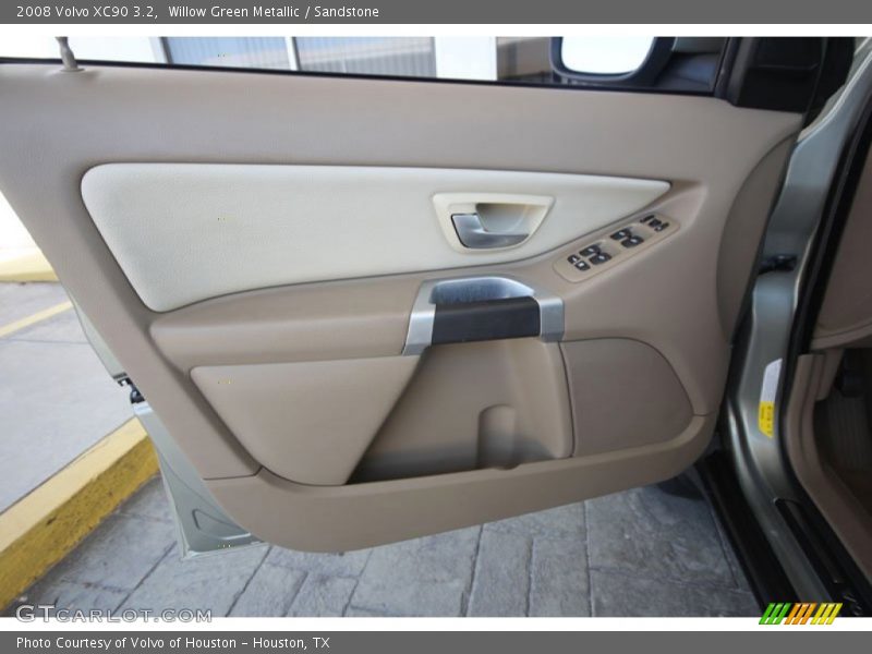 Willow Green Metallic / Sandstone 2008 Volvo XC90 3.2