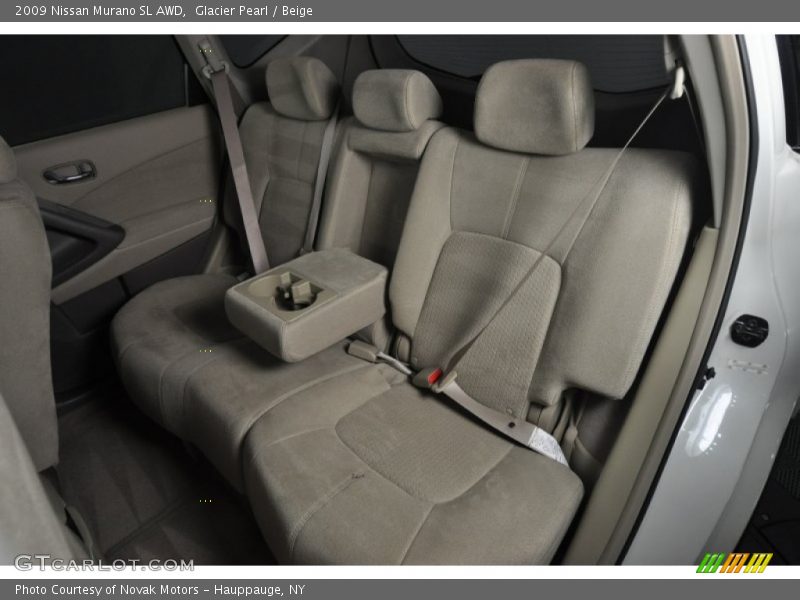 Glacier Pearl / Beige 2009 Nissan Murano SL AWD