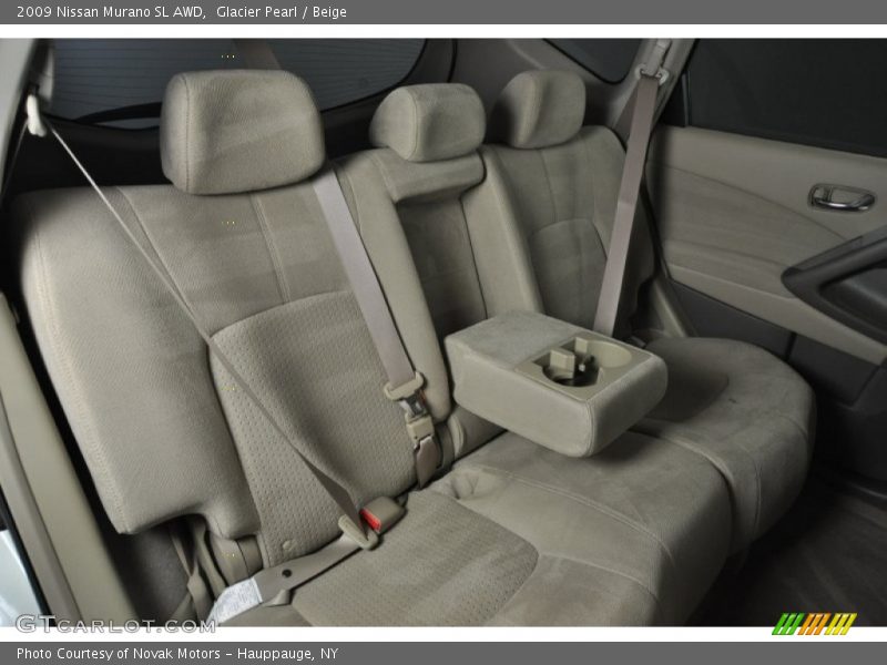 Glacier Pearl / Beige 2009 Nissan Murano SL AWD