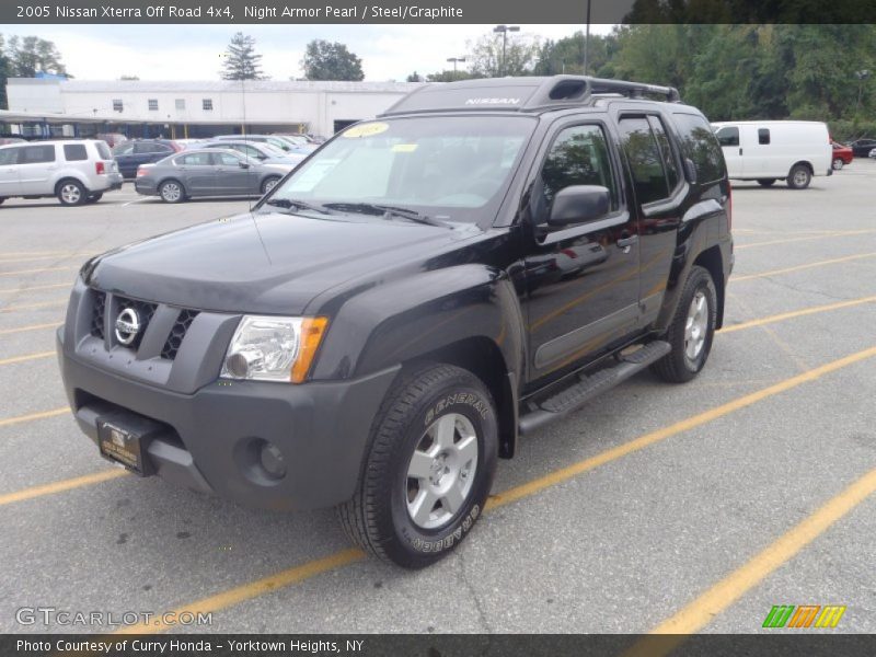 Night Armor Pearl / Steel/Graphite 2005 Nissan Xterra Off Road 4x4