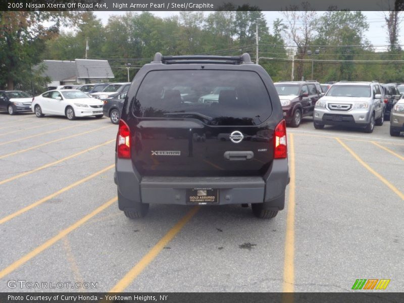 Night Armor Pearl / Steel/Graphite 2005 Nissan Xterra Off Road 4x4